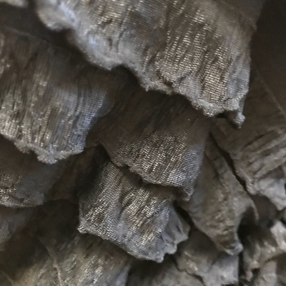 Ruffle Black Top - Picture 4 of 6